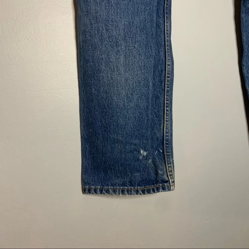 Vintage Orange Tab Super Dope Custom 505 Levi Jeans